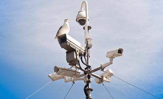 Rainbow Surveillance Cameras Displayed at Chicago Convention Center