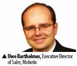 Uwe Barthelmes, Executive Director of Sales, Mobotix