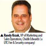 Randy Krzak, VP of Marketing and Sales Operations, Chubb Edwards ( a UTC Fire & Security company)
