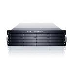 EliteNAS EN316L+BXE 64bit - 3U 16 Bay NAS + iSCSI w/ Intel Xeon Quad-Core HW RAID 60 w/ Expansion