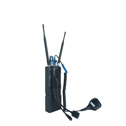 5km uhf IP65 COFDM Audio video transmission handheld wireless radio transmitter