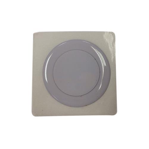 RFID NFC Flexible Metal Tag, White/NXP NTAG213, 13.56MHz, Read/Write