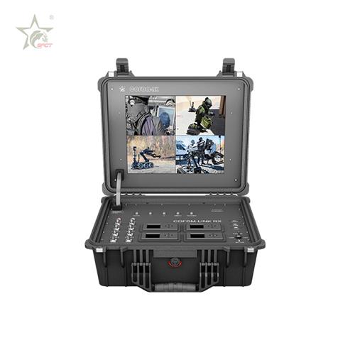 Tactical COFDM Wireless Video Receiver Remote Control Station for EOD Robot 