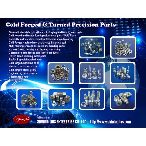 Special Fasteners - Cold forged & Turned parts made in Taiwan