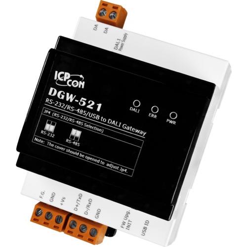 ICPDAS RS-232/RS-485/USB to DALI Gateway DGW-521