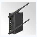 Industrial 802.11n Wireless AP / Fiber Router (IAP-2001PE)