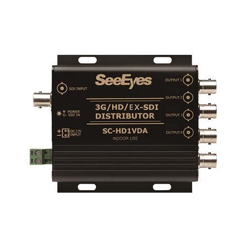 [SC-HD1VDA] 1 In 4 Out HD/EX-SDI Distribution Amplifier(200m)
