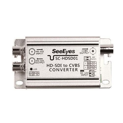 [SC-HDSD01] 1CH HD-SDI to SD(CVBS) Converter