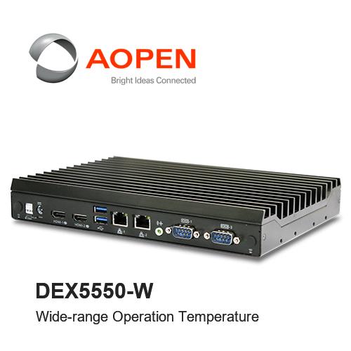 AOPEN DEX5550-W, Industrial and wide-range design for industrial applications