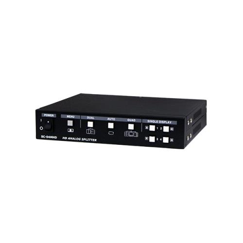 [SC-04MHD] 	4CH Multiformat / Full HD Video Splitter