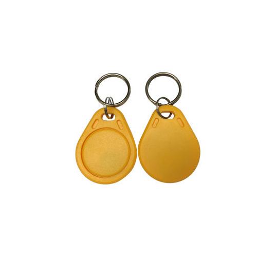 Batag RFID ABS Key Fob, Yellow KCA-050H-0N (IC: ATA5577, 125kHz, Read/Write) AB0003