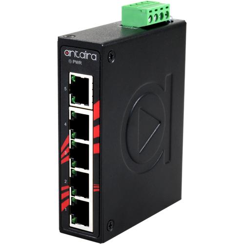 LNX-C500G Compact 5-Port Industrial Gigabit Ethernet Switches