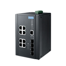 Advantech EKI-7712G-4FMPI 8GE PoE and 4G SFP Managed Ethernet Switch