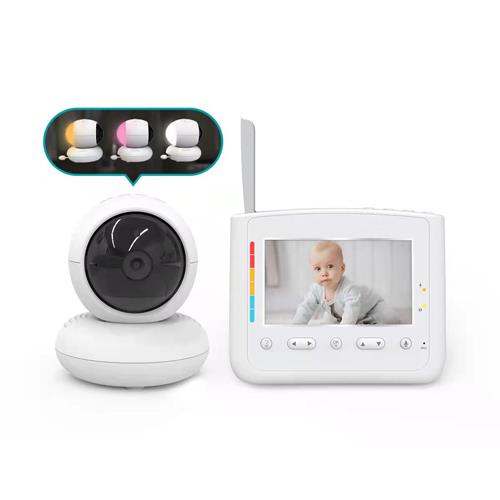 4.3inch video baby monitor night lights