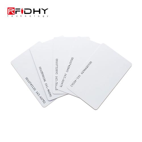 Factory Supply LF HF UHF Dual Frequency Hybrid Smart RFID Card