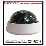 Infrared plastic dome camera