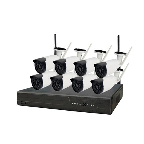 ENSTER 8ch Wireless NVR kit, Support VGA, HDMI & p2p, plug and play