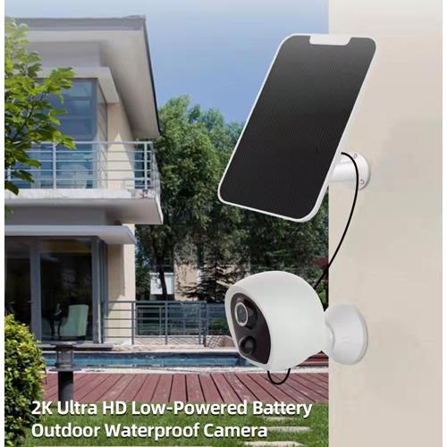 2K 4MP HD outdoor wifi IP battery camera