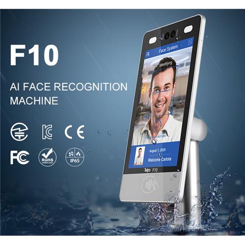 Telpo F10 10-inch AI Face Recognition Attendance and Access Control