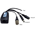 Passive Video Balun with Video, Power & Data  VPB111RJ 