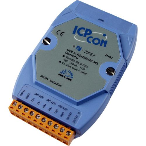 ICPDAS USB to Isolated RS-232/422/485 Converter I-7561