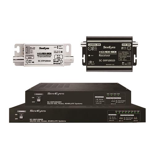 [SC-SCP1001D/SCP1004DH/SCP1008D] 1/4/8CH HD/EX-SDI + Power + Control Data Transmission (600m)