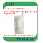 Wireless PIR motion detector for wireless intruder alarm system