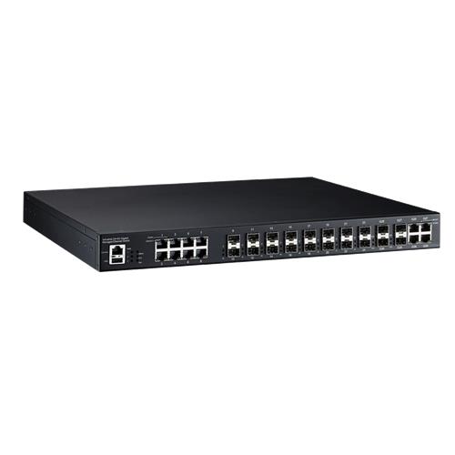 JetNet 5428G-20SFP Industrial 8FE+16SFP+4G Gigabit Managed Ethernet Switch