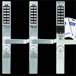 Alarm Lock Narrow Stile Exit Trim Pushbutton Locks