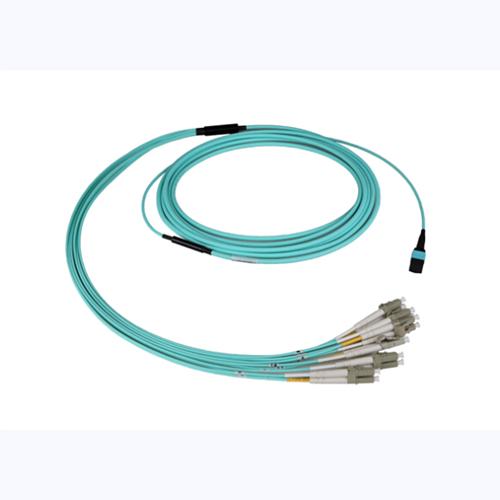 MPO-LC hybrid harness cable