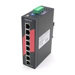 LNP-800AGH-24 8-Port Industrial PoE+ Unmanaged Ethernet Switch,12~36VDC