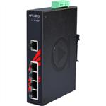 Antaira LNP-0500G(5-Port Industrial Gigabit PoE+ Unmanaged Ethernet Switch)