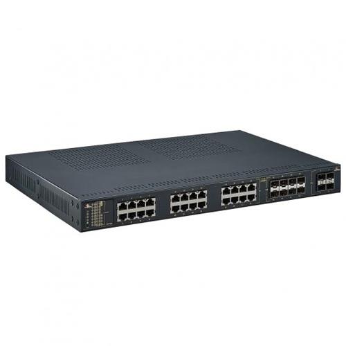 EX77900 Series Lite L3 Hardened Managed 24-port Gigabit +4-port 1G/10G SFP+ Ethernet Switch