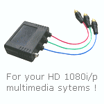 HDTV balun with Digital Audio