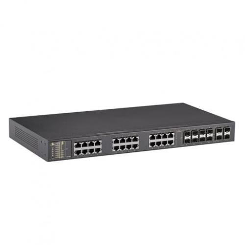 EX77964 Lite L3 Hardened Managed 24-port Gigabit +4-port 1G/10G SFP+ Ethernet Switch