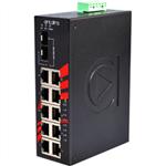 LNP-1202G-SFP 12-Port Industrial PoE+ Gigabit Unmanaged Ethernet Switch