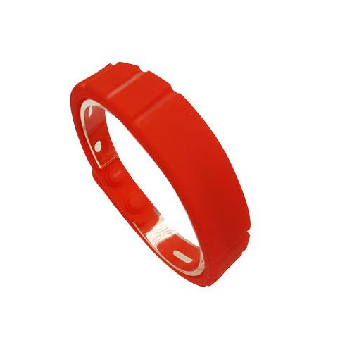 RFID Silicone Rubber Wristband W0R-610R-0N with ALIEN Higgs-3 (UHF)