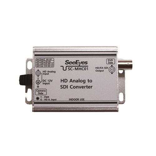 [SC-MHC01] HD Analog(AHD/TVI/CVI ~2MP) to HD/EX-SDI Converter