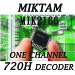 MIKTAM 1 Channel 720H Video Decoders-MIK2166