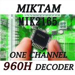 MIKTAM 1 Channel 960H Video Decoders-MIK2165