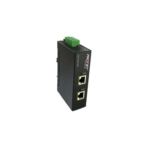 Procet Industrial Din-rail AT 30W PoE Injector PT-PSE105G-E Procet Industrial Din-rail AT 30W PoE Injector PT-PSE105G-E