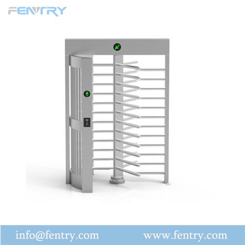 Rfid and Fingerprint Access Control Full Height Turnstile Gate 