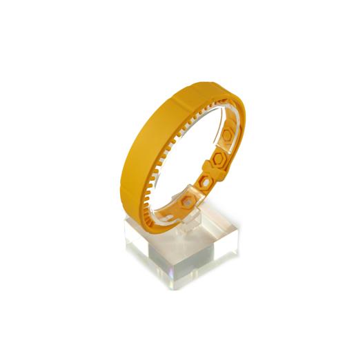 RFID Silicone Rubber Wristband, Orange, UHF, Marathon, Alien Higgs 3, 860-960 MHz, R/W