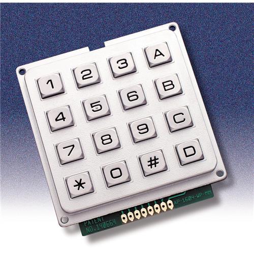 4x4 Waterproof Metal Keypad