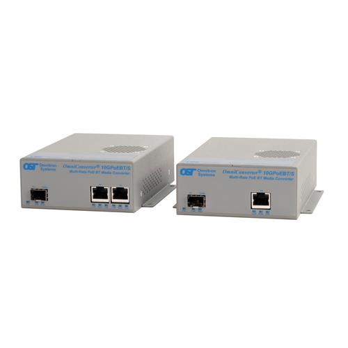 OmniConverter Multi-Gigabit PoE Media Converters