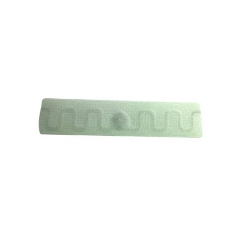 RFID Woven Fabric Laundry Tag, white,UCODE 7 (UHF), 860-960MHz, Read/Write