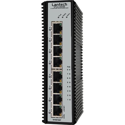 Lantech IPGS-0008B E-marking Industrial Ethernet Switch
