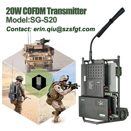 COFDM Factory Priced 5 km-200km Audio Video Transmitter 15w