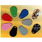 Water Drop GlassFiber KeyFobs