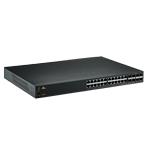 EX25611 Managed 24-port 10/100/1000BASE-T (4-port SFP Combo) and 4-port 1G/10G SFP+ Ethernet Switch